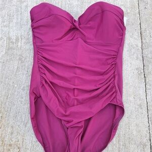 Miraclesuit swimsuit in Rich Magenta